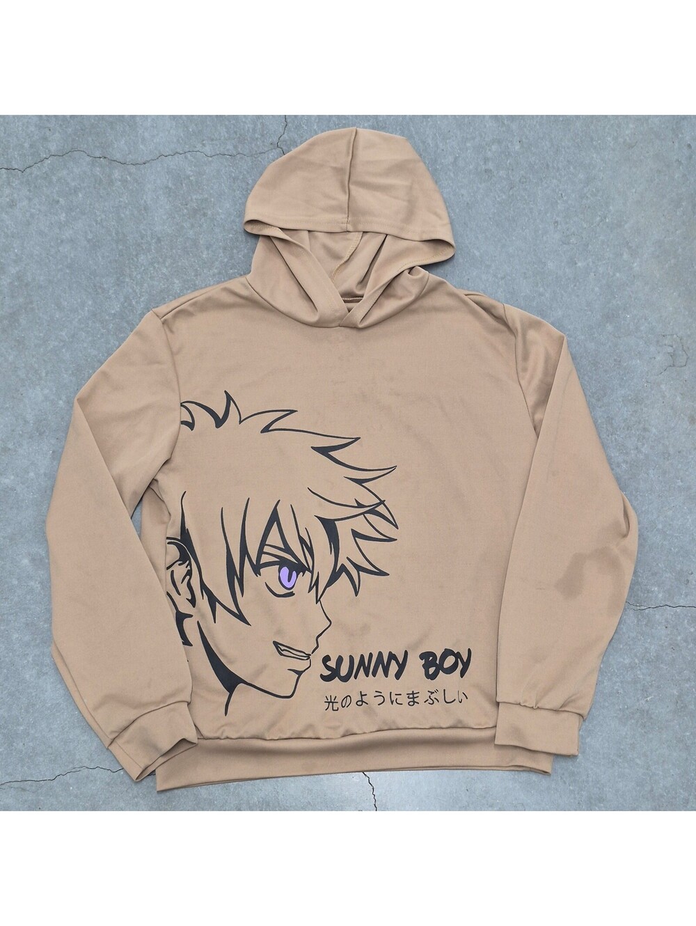 Shein Sunny Boy Anime Graphic Hoodie